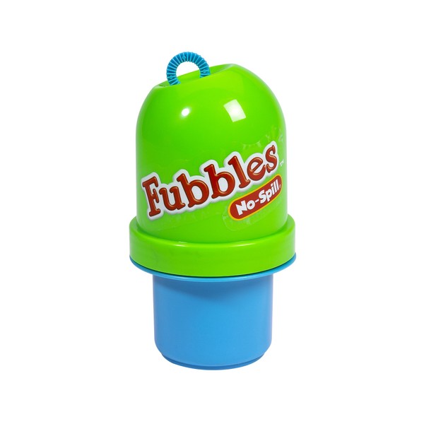 Little Kids Fubbles No-Spill Tumbler Includes 4oz Bubble Solution and Bubble Wand (Tumbler Colors May Vary)