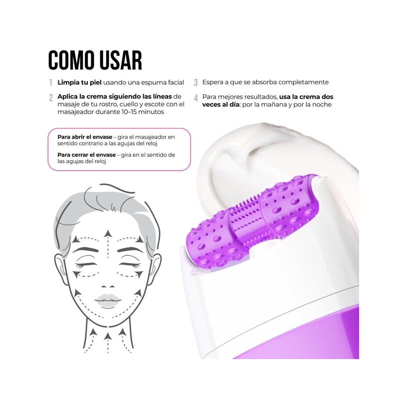 Crema para Rostro y Cuello 7Days Retinol, 40 ml