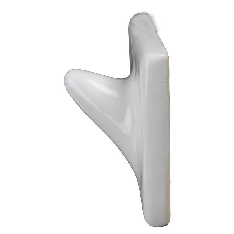 Ceramic Single Wash Cloth Hook Tile Shelf Niche