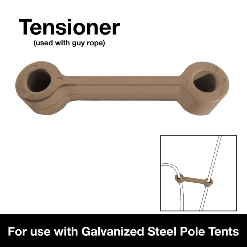 TentandTable Pole Tent Guy Rope Tensioners - Long Lasting Poly