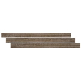 MSI 1.77 in. x 94 in. x 0.27MM Luxury Vinyl Flooring T-Molding Trims, Waterproof T-Molding, Use with McKenna Collection, 7.9 Linear feet, Brown