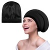 Sleep Bonnets for Women,Adjustable Silk Satin Bonnet Hair Wrap for
