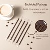Coffee Stirrers Sticks Individually Wrapped 6.7in / 400pcs, Disposable Coffee