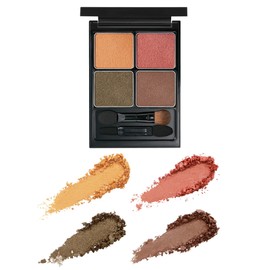 &be &be Palette Eyeshadow/Eye Shadow Eye Makeup, 3D Feel, 0.2 oz (7 g) (Four Seasons)