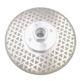 DT-DIATOOL Diamond Cutting and Grinding Discs 4.5 Inch / 115mm x M14 Both Side Coated Electroplated for Granite Tile Marble Stone