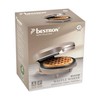 Bestron Mini Waffle Iron for Classic Waffles, Small Waffle Maker
