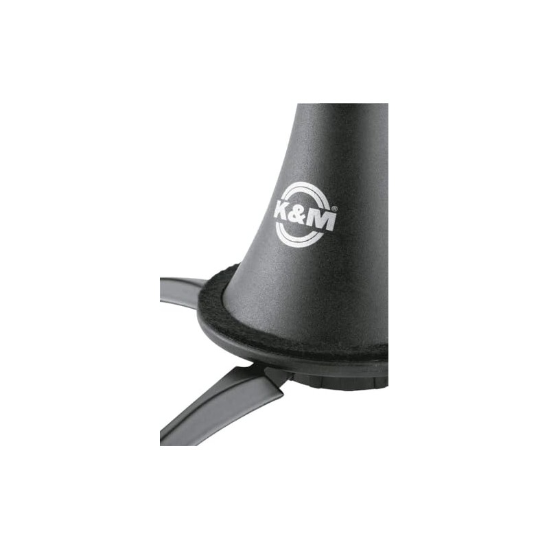 K&M 15224 Klarinettenkegel Schwarz Kunststoff - Kegel mit Filzring -