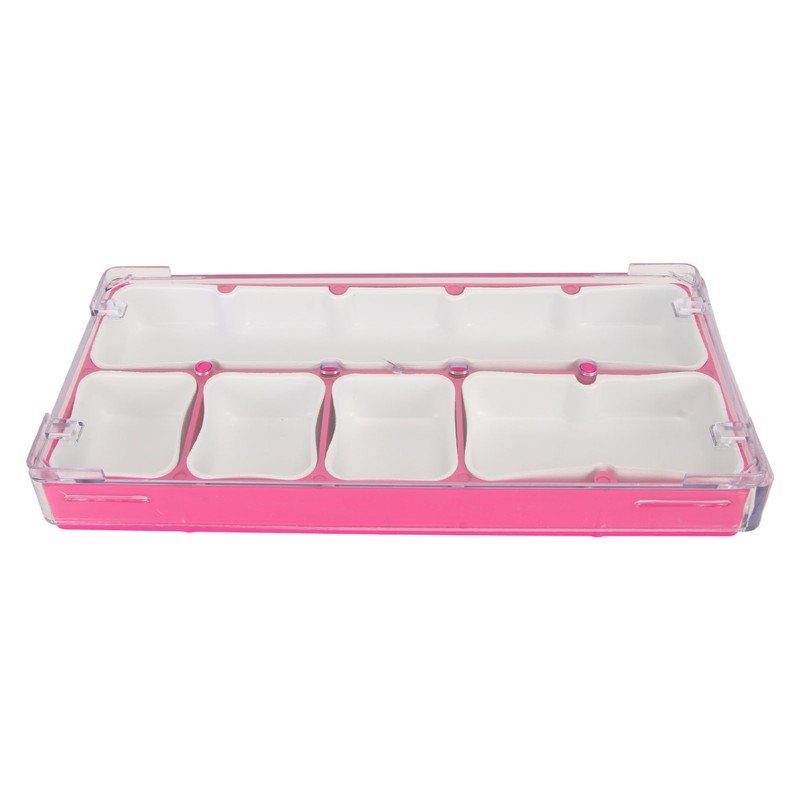 Watch Parts Storage Box 5 Compartments Portable Dustproof Multipurpose Watch