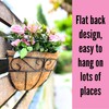LaLaGreen Large Wall Planter Outdoor - 2 Pack, 14 Inch