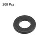 sourcing map Nylon Washers for 4 mm ID Screw Bolts