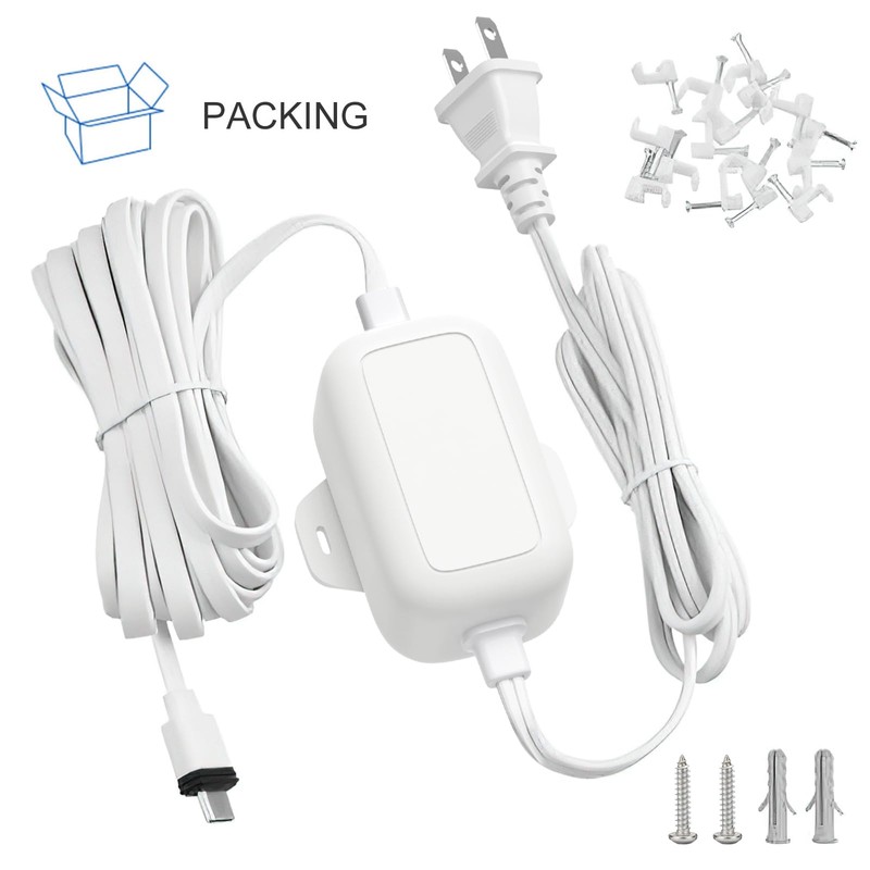 ALERTCAM Weatherproof Power Cord for Spotlight Cam Plus/Pro (Battery), 25ft