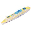 Kids Cruise Ship Model Sound Effects LED Light Universal Rotation