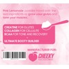 Booty Pump Formula - Pink Lemonade Creatine Blend for Women,