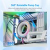 ID-COOLING FX240 INF White 240mm Liquid CPU Cooler, AIO Cooler