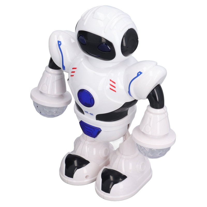 Electric Robot Toys Cooling Light Swing Arms Legs Dancing Robot