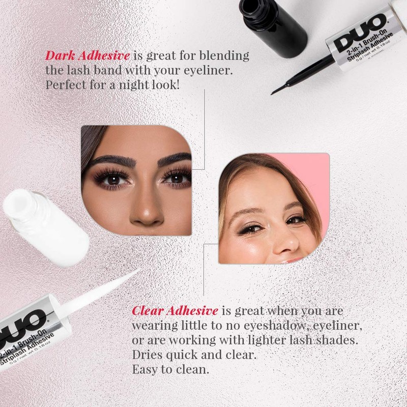 DUO 2-in-1 Brush On Eyelash Glue – Dual Ended Strip