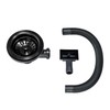 ENKI, SA021, Kitchen Sink Strainer Basket Waste Overflow Pipe Single
