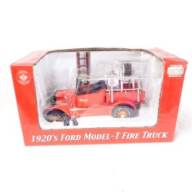 Crown Premiums Snap On 1920's Ford Model T Fire Truck Crown Premium 1:32 Scale Damaged Boxes
