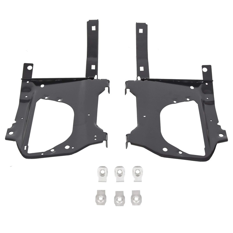 KUAFU Front Bumper Bracket Set Compatible with 2010-2018 Dodge Ram