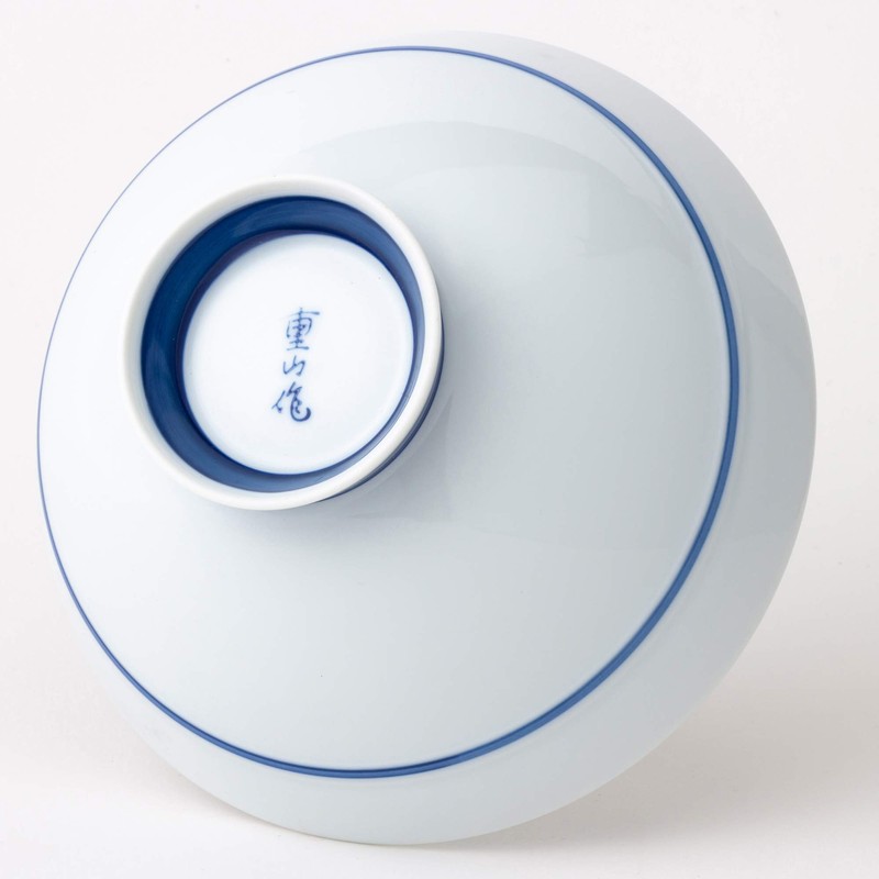 Hasamiyaki Yumeji 23161 Sea Bream Chazuke Bowl (With Lid)