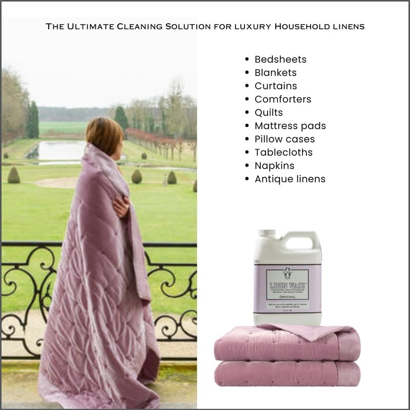 Le Blanc Linen Wash Classic Scent Clean Vintage Precious Heirloom