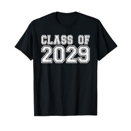 Class Of 2029 Graduate Shirts for Men Women Funny Graduation T-Shirt