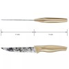 Karcu Zodiac Print Premium Steak Knife Set 6 pc, with