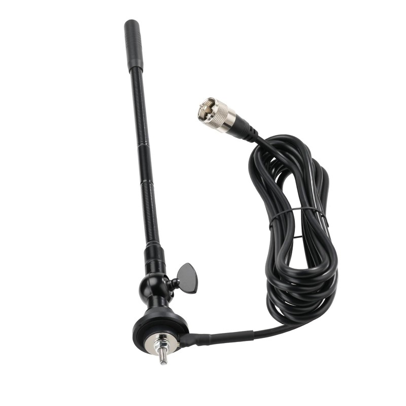 Eightwood 27MHz CB Radio Antenna with Adjustable Rotating Base