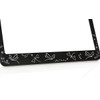 BARON-JEWELRY Fun Dragonfly License Frames (White Dragonfly)