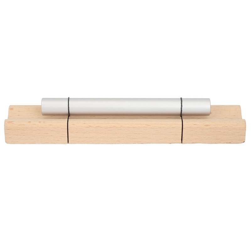 Meditation Chimes Mindfulness Aluminum Alloy Wooden Single Sound Hand Bell