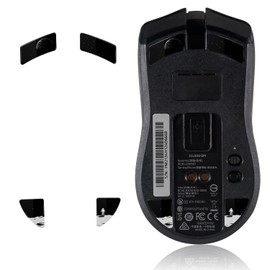 immoenuc Glass Mouse Skates for Razer Viper Ultimate Mouse Feet Pads Smooth Durable Game Mouse Accessories (Earth Pattern)