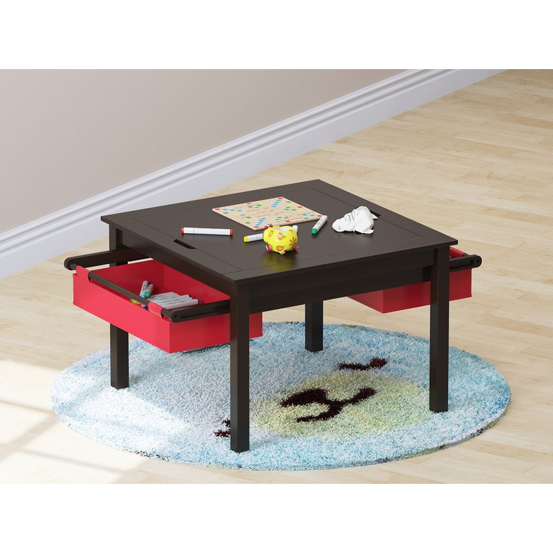 UTEX 2 in 1 Kids Construction Play Table with Storage