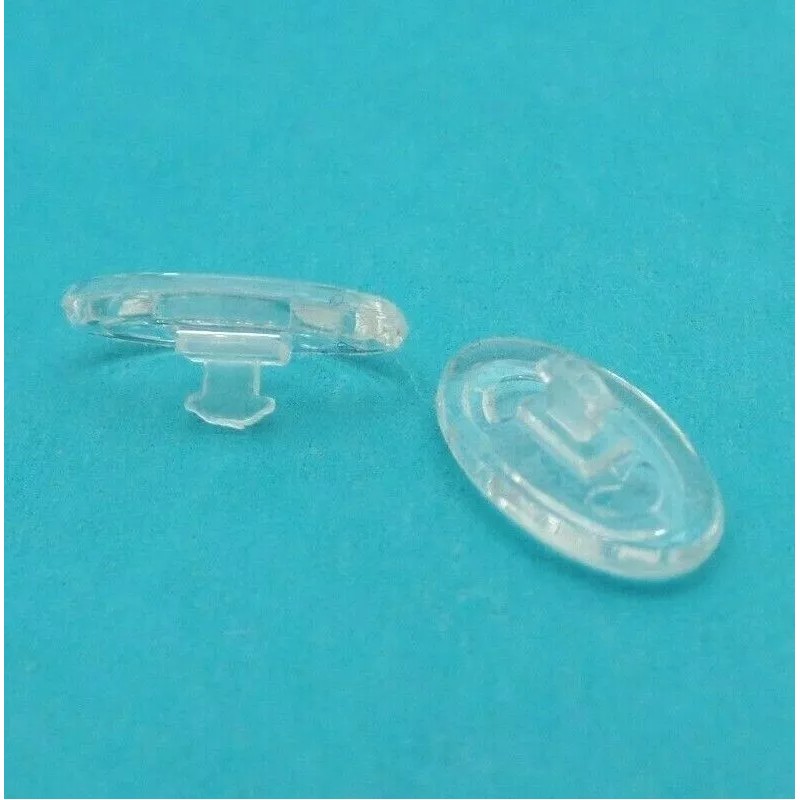 Primadonna Silicone Oval 13mm Nose Pads New Clear