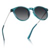 AVAWAY Retro Vintage Polarised Sunglasses Women's Round UV400 Safety Glasses