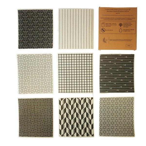 Swedish Dishcloths - Reusable Paper Towels for Cleaning - Ecofriendly,