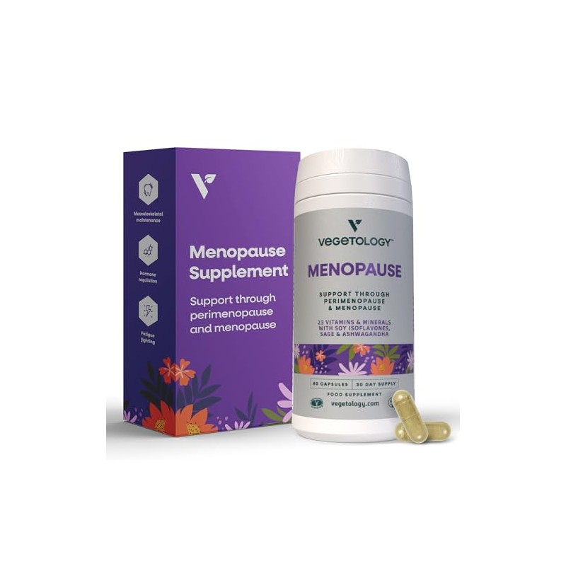 Vegetology Women's Balance Supplement with Sage, Ashwagandha & 26 Vitamins