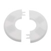 GWYAN 2 Pack Wall Split Flange ABS Round Escutcheon Plate