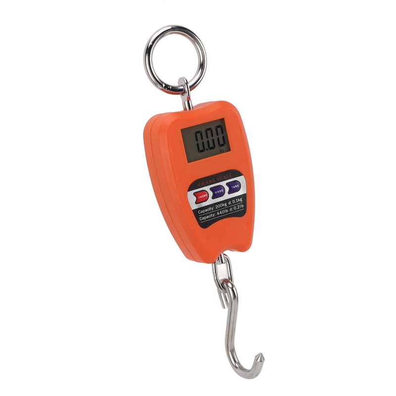 Portable Electronic Scale High Accuracy Digital Hanging Scale 200kg Weight