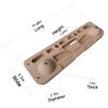 BEAUTI4U Climbing Hangboard - Hangboard Rock Climbing，Wooden Climbing Board Trainer