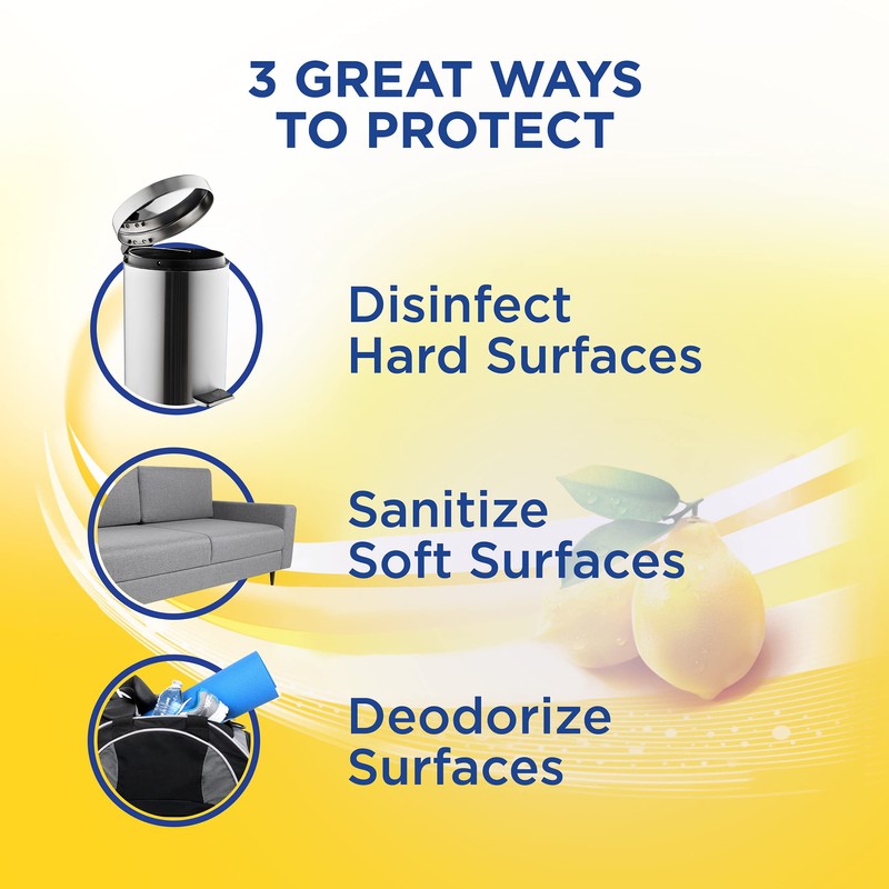 Lysol Disinfectant Spray, Sanitizing And Antibacterial Spray, For Disinfecting And