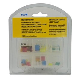 Eaton Bussmann Series Chrysler Automotive Preparedness Fuse Kit - 23 Pieces