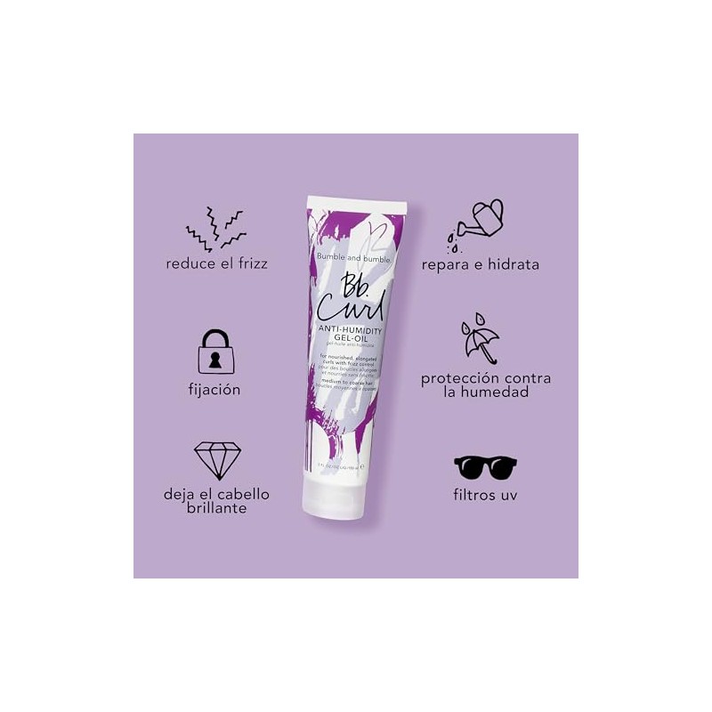 Bumble and Bumble Gel-Aceite | Antihumedad para Rizos