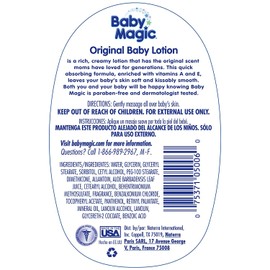 Baby Magic Baby Lotion Gentle 16.5 Ounce Baby Scent (488ml) (3 Pack)