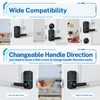 Keypad Smart Door Lock with Handle: Kucacci Keyless Entry Fingerprint