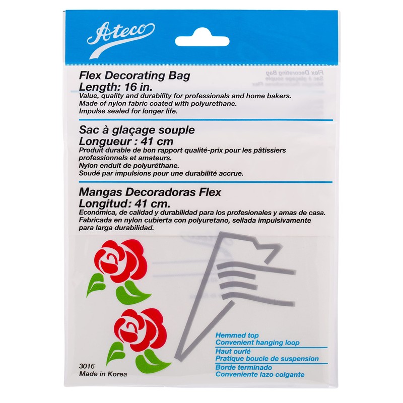 Ateco 3008 Flex Decorating Bag , whites