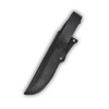 Barsony Black Leather Knife Sheath for Mora Knives