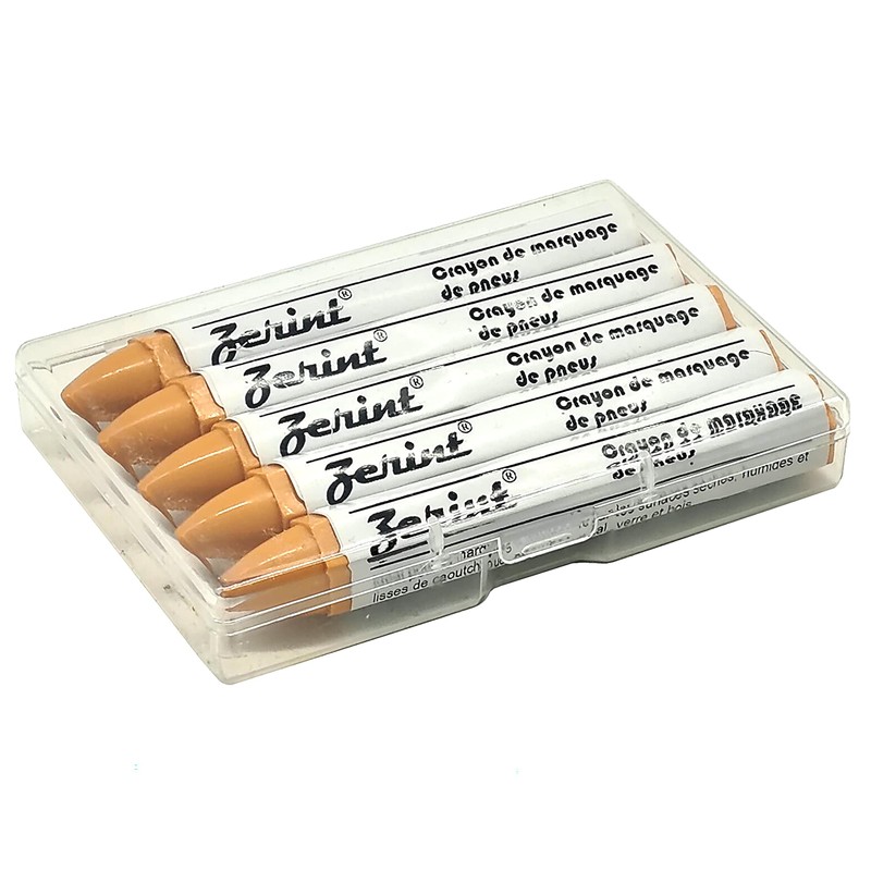 ZERINT HT921Y Tyre Marking Crayons, Tyre Repair Marking Chalk, Pack