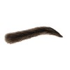 Fake Lace Eyebrows for Men Human Hair Black Brown Artifical