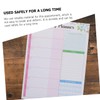 GRIRIW 2Pcs Weekly Planner Notepad Tear Off Memo Pad for