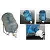 AquaNation Chrome Silver Metal Plated 3-5 Gallon Water Bottle Jug